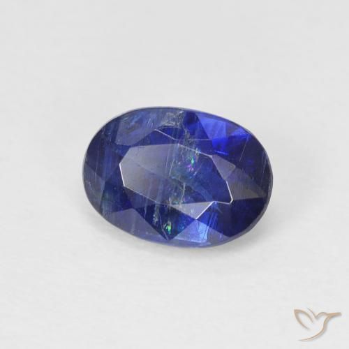 Cianite Blu navy naturale da 1.16 ct, Ovale, SI
