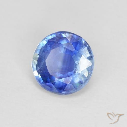 Cianite Bambina blu naturale da 0.95 ct, Rotondo, SI