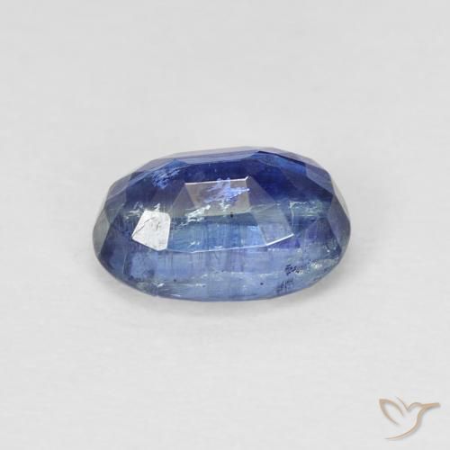 Cianite Blu scuro naturale da 1.17 ct, Ovale, SI