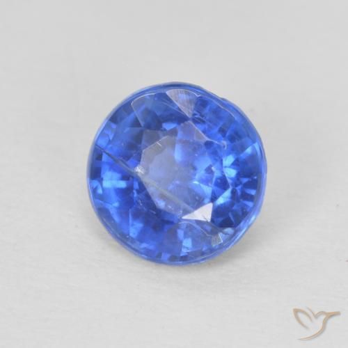 Cianite vero blu naturale da 1.02 ct, Rotondo, SI