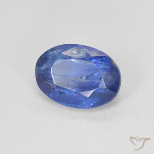 Cianite Blu navy naturale da 1.01 ct, Ovale, SI