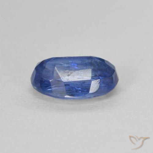 Cianite Blu navy naturale da 1.01 ct, Ovale, SI