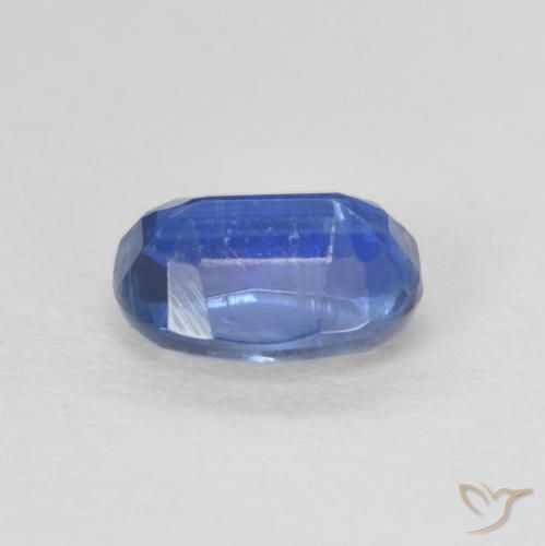 Cianite Blu navy naturale da 1.07 ct, Ovale, SI
