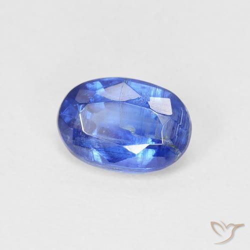 Cianite Blu navy naturale da 1.09 ct, Ovale, SI