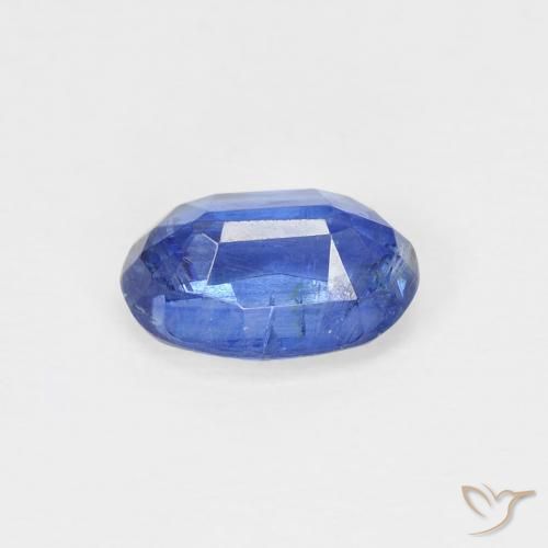 Cianite Blu navy naturale da 1.09 ct, Ovale, SI
