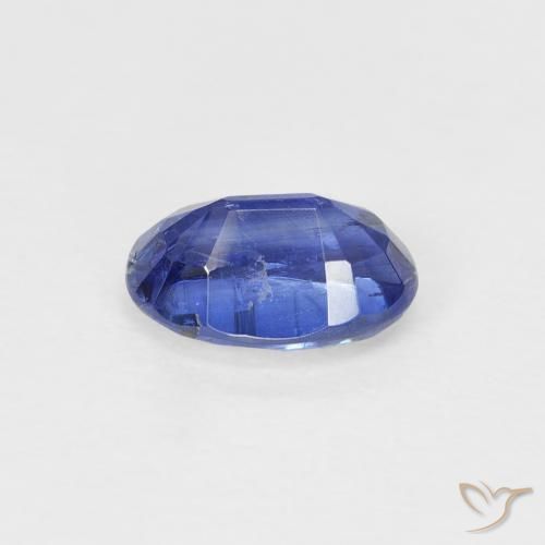 Cianite Blu scuro naturale da 1.00 ct, Ovale, SI