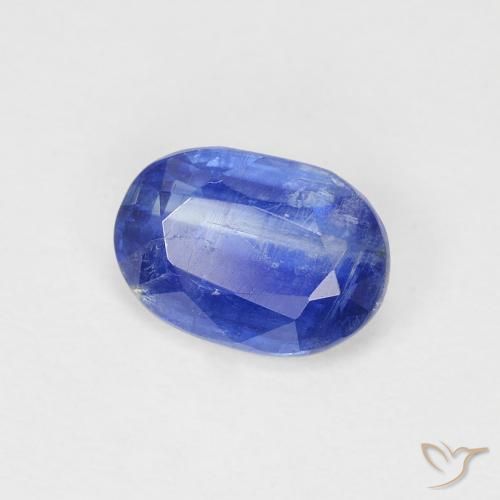 Cianite Blu scuro naturale da 1.05 ct, Ovale, SI