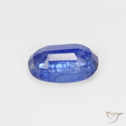 Cianite Blu scuro naturale da 1.05 ct, Ovale, SI