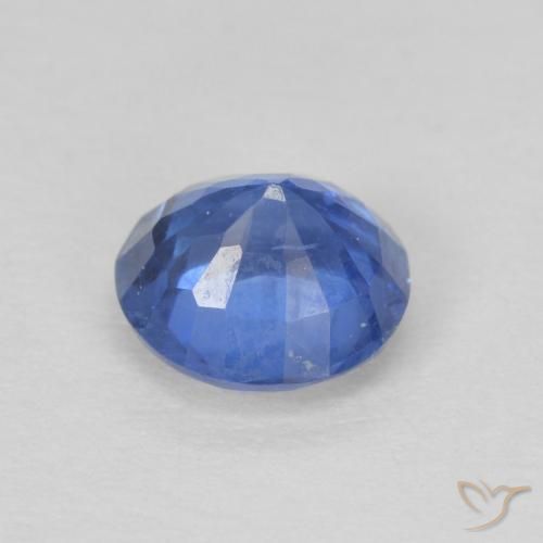 Cianite Blu acceso naturale da 1.09 ct, Rotondo, SI