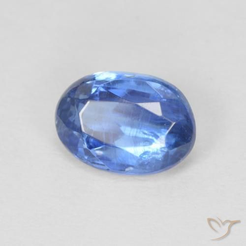 Cianite Blu navy naturale da 1.19 ct, Ovale, SI
