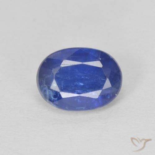 1.10ct Naturale vero blu Cianite, Ovale, SI