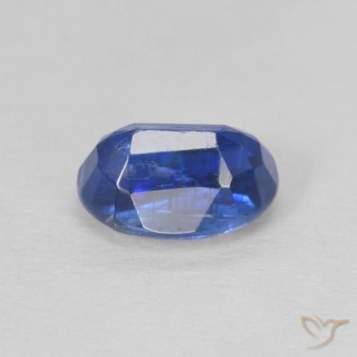 Cianite Blu scuro naturale da 1.21 ct, Ovale, SI