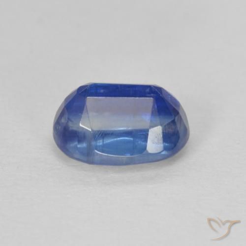 Cianite Blu scuro naturale da 1.25 ct, Ovale, SI