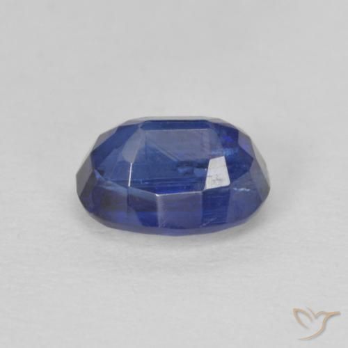 Cianite Blu scuro naturale da 1.30 ct, Ovale, SI