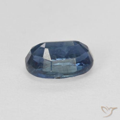 Cianite Blu scuro naturale da 1.32 ct, Ovale, SI