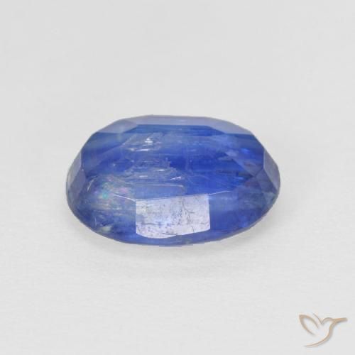 Cianite Blu scuro naturale da 2.84 ct, Ovale, SI