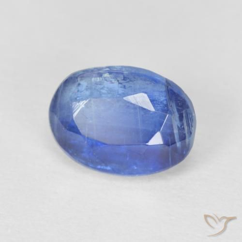 Cianite Blu navy naturale da 1.21 ct, Ovale, SI