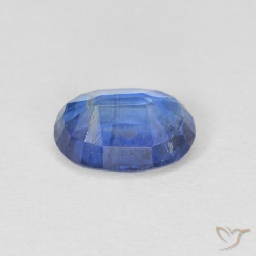 Cianite Blu navy naturale da 0.99 ct, Ovale, SI