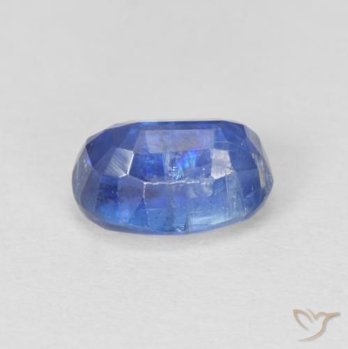 Cianite Blu scuro naturale da 1.36 ct, Ovale, SI