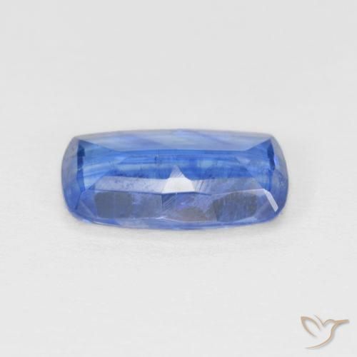 Cianite Blu navy naturale da 3.07 ct, Cuscino, SI