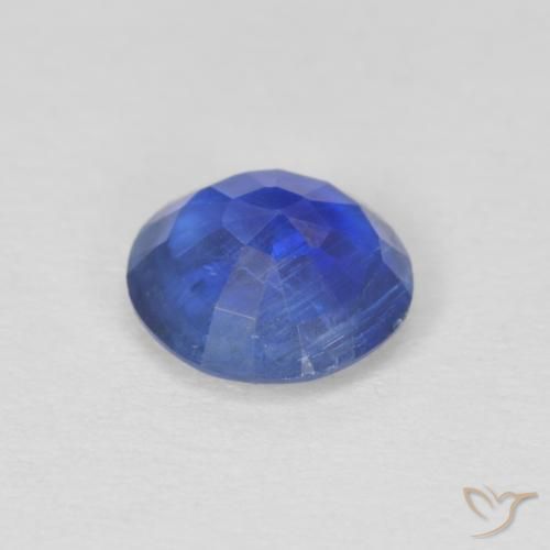 Cianite vero blu naturale da 0.94 ct, Rotondo, SI