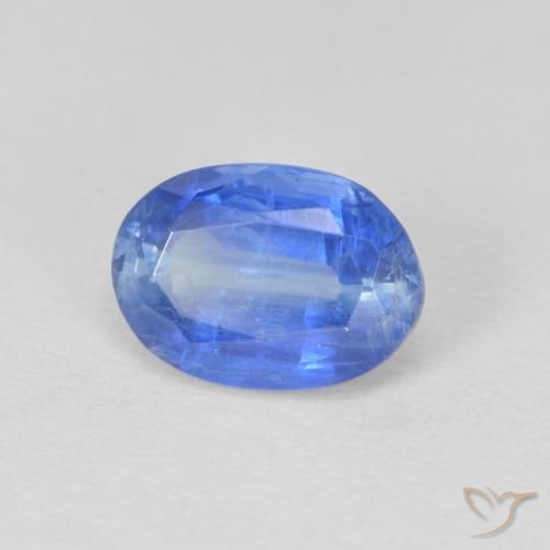 Cianite Bambina blu naturale da 1.23 ct, Ovale, SI
