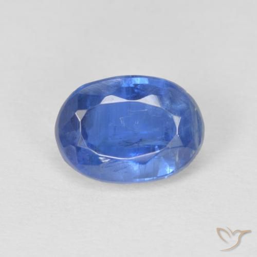 1.26ct Naturale Azzurro Cianite, Ovale, SI