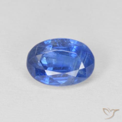 1.13ct Naturale Azzurro Cianite, Ovale, SI