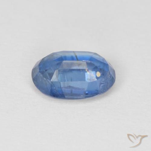 Cianite Blu scuro naturale da 0.98 ct, Ovale, SI