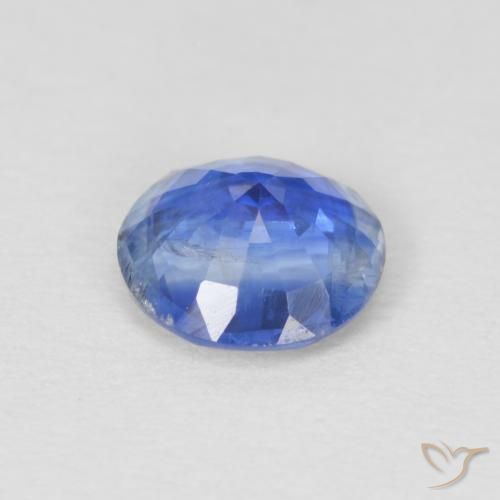 Cianite vero blu naturale da 0.79 ct, Rotondo, SI