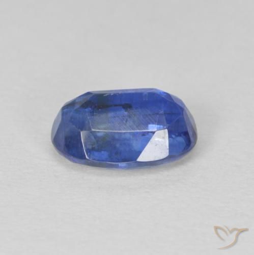 Cianite Blu scuro naturale da 1.07 ct, Ovale, SI