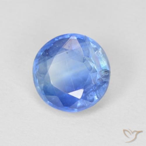 Cianite Bambina blu naturale da 1.06 ct, Rotondo, SI
