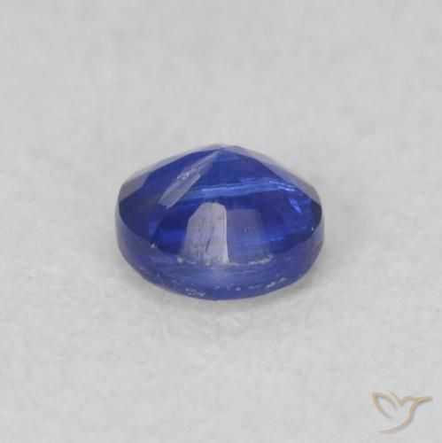 Cianite naturale blu da 0,26 ct, taglio rotondo, VS-SI