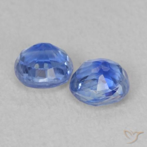 Gemme di Cianite Blu scuro naturale da 0.52 ct, Rotondo, VS-SI