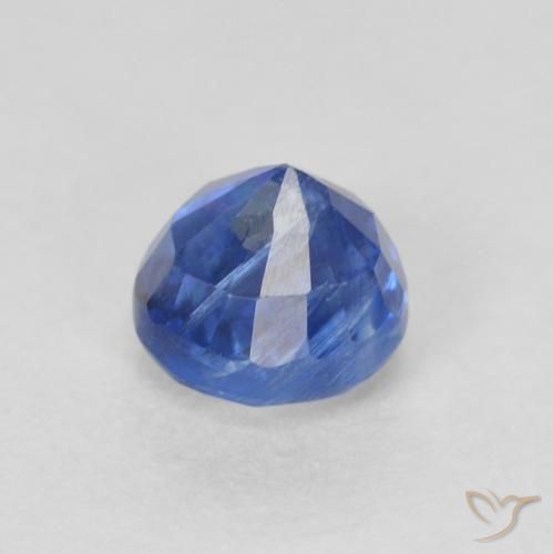Cianite vero blu naturale da 0.53 ct, Rotondo, SI
