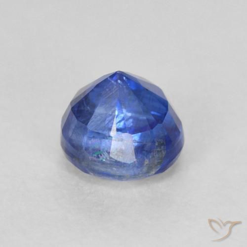 Cianite vero blu naturale da 0.55 ct, Rotondo, SI