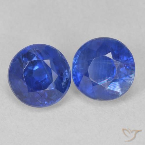 Gemme di Cianite vero blu naturale da 1.56 ct, Rotondo, SI