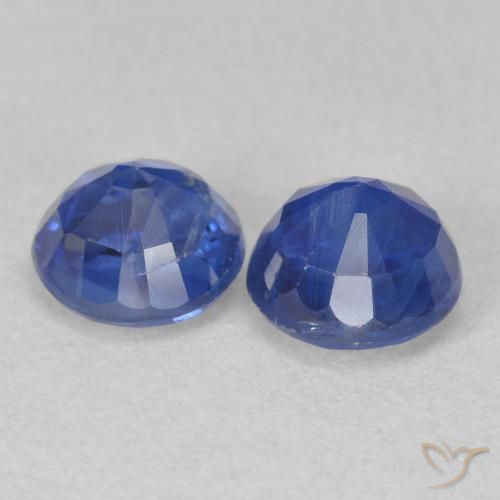 Gemme di Cianite vero blu naturale da 1.56 ct, Rotondo, SI