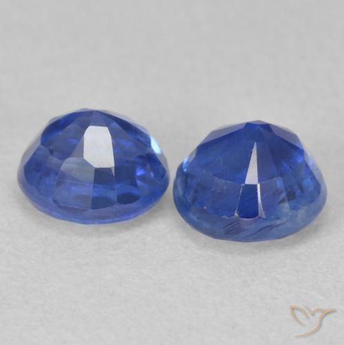 Gemme di Cianite vero blu naturale da 1.69 ct, Rotondo, SI