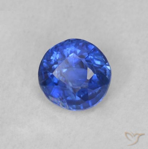 Cianite vero blu naturale da 0.36 ct, Rotondo, SI