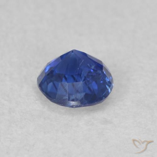 Cianite vero blu naturale da 0.36 ct, Rotondo, SI