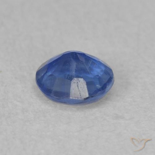 Cianite vero blu naturale da 0.39 ct, Rotondo, SI