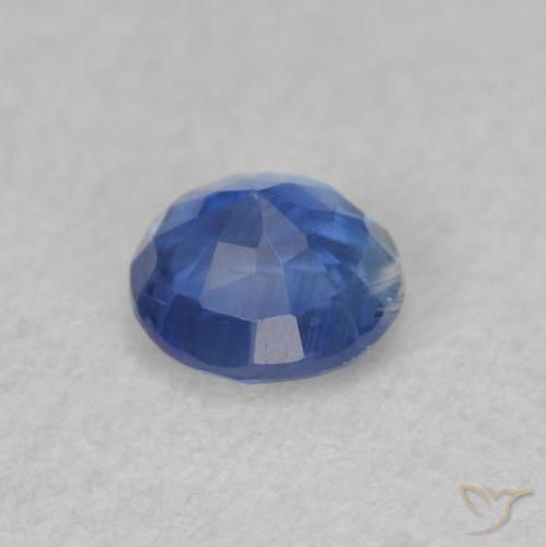 Cianite Bambina blu naturale da 0.42 ct, Rotondo, SI