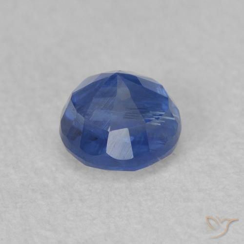 Cianite vero blu naturale da 0.52 ct, Rotondo, SI