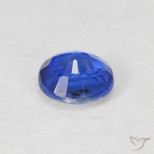 Cianite Blu profondo azzurro naturale da 0.36 ct, Rotondo, SI