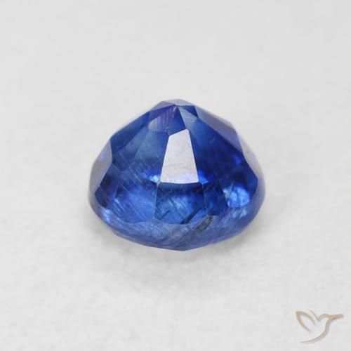 Cianite vero blu naturale da 0.45 ct, Rotondo, SI