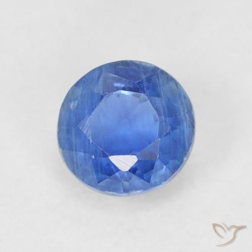 Cianite Bambina blu naturale da 0.51 ct, Rotondo, SI