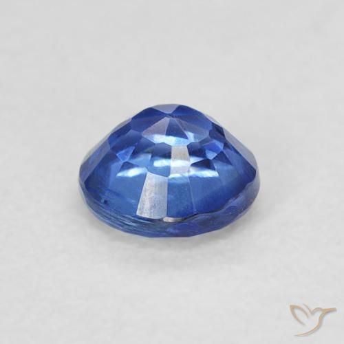 Cianite Azzurro naturale da 0.37 ct, Rotondo, VS-SI