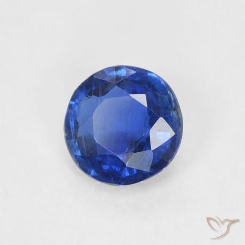 Cianite vero blu naturale da 0.31 ct, Rotondo, SI