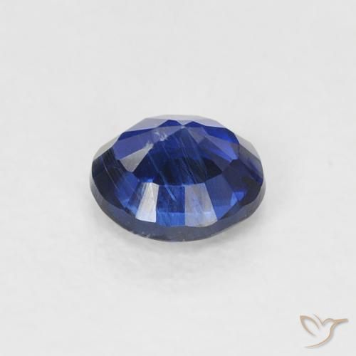 Cianite vero blu naturale da 0.31 ct, Rotondo, SI